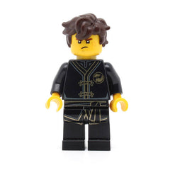 LEGO njo0448 - Jay (Dark Brown Hair)