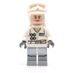LEGO sw0678 - Hoth Rebel Trooper White Uniform (Cheek Lines)