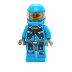 LEGO ac001 - Alien Defense Unit Soldier 1 (Dark Bluish Gray Hips)
