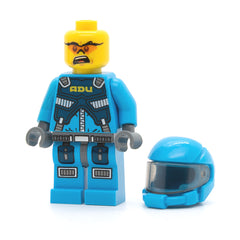 LEGO ac001 - Alien Defense Unit Soldier 1 (Dark Bluish Gray Hips)
