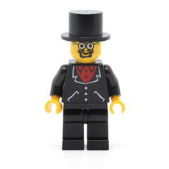 LEGO adv038 - Lord Sam Sinister (Suit with 3 Buttons Black, Black Legs)