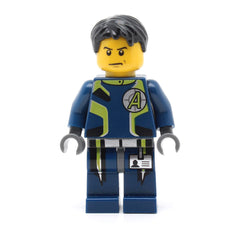 LEGO agt001 - Agent Chase (Dual Sided Head)