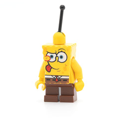 LEGO bob008 - SpongeBob (Intent Look, Tongue Out)
