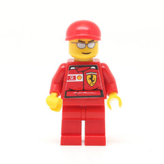 LEGO rac030s - F1 Ferrari Engineer (with Torso Stickers)