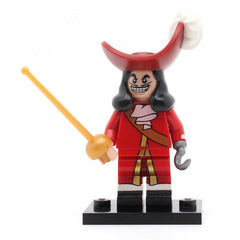 LEGO coldis-16 - Captain Hook, Disney, Series 1 (Set mit Stand und Zubehör)