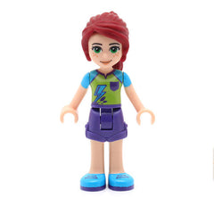 LEGO frnd255 - Friends Mia (Dark Purple Shorts, Lime Top)