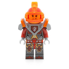 LEGO nex086 - Macy (Trans-Neon Orange Visor and Dark Red Plume)