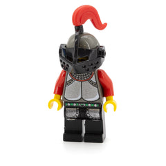 LEGO cas036 - Knights' Kingdom I (Knight 1, Dark Gray Helmet, Black Visor)