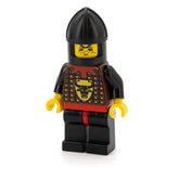 LEGO cas044 - Knights' Kingdom I (Robber 2, Black Chin-Guard)