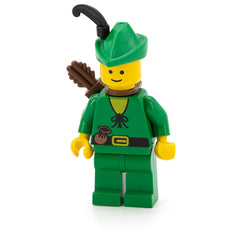 LEGO cas240a - Forestman (Pouch, Green Hat, Black Feather, Quiver)