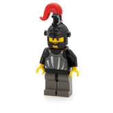 LEGO cas243 - Fright Knights (Knight 1, Black Dragon Helmet, Red Plume)