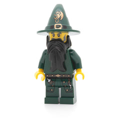 LEGO cas435 - Wizard (Kingdoms, Dark Green)