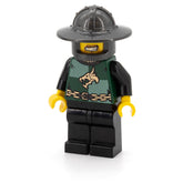 LEGO cas455 - Dragon Knight Quarters (Kingdoms, Helmet with Broad Brim, Bared Teeth)