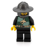 LEGO cas456 - Kingdoms - Dragon Knight Quarters, Helmet with Broad Brim, Moustache and Stubble