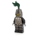 LEGO cas493 - Dragon Knight Scale Mail (Kingdoms with Chains, Helmet Closed, Scowl)