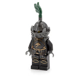 LEGO cas495 - Dragon Knight (Kingdoms, Armor with Chain, Helmet with Visor, Beard)