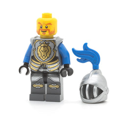 LEGO cas523 - Castle (King's Knight Armor, Lion Head with Crown, Blue Plume)