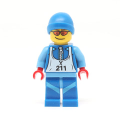 LEGO col028 - Skier - (Minifigur ohne Stand und Zubehör)