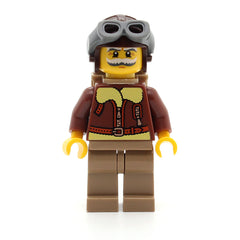 LEGO col036 - Pilot, Series 3 (Minifigur ohne Stand und Zubehör)