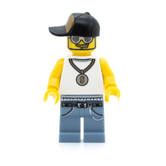 LEGO col041 - Rapper, Series 3 (Minifigur ohne Stand und Zubehör)
