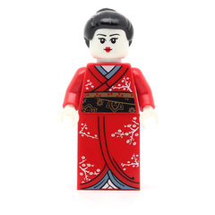 LEGO col050 - Kimono Girl, Series 4 (Minifigur ohne Stand und Zubehör)