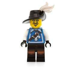 LEGO col051 - Musketeer, Series 4 (Minifigur ohne Stand und Zubehör)