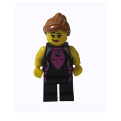 LEGO col053 - Surfer Girl, Series 4 (Minifigur ohne Stand und Zubehör)