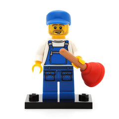 LEGO col06-16 - Genie, Series 6 (Set mit Stand und Zubehör)