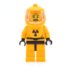 LEGO col061 - Hazmat Guy, Series 4 (Minifigur ohne Stand und Zubehör)