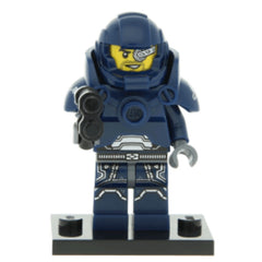 LEGO col07-8 - Galaxy Patrol, Series 7 (Set mit Stand und Zubehör)