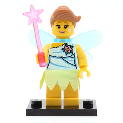 LEGO col08-09 - Fairy, Series 8 (Set mit Stand und Zubehör)