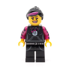 LEGO col092 - Skater Girl, Series 6 (Minifigur ohne Stand und Zubehör)
