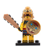 LEGO col21-8 - Ancient Warrior, Series 21 (Set mit Stand und Zubehör)