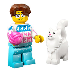 LEGO col27-11 - Katzen Liebhaber, Series 27 (Set mit Stand und Zubehör)