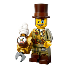 LEGO col27-12 - Steampunk Inventor, Series 27 (Set mit Stand und Zubehör)