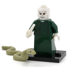 LEGO colhp-9 - Lord Voldemort, Harry Potter, Series 1 (Set mit Stand und Zubehör)
