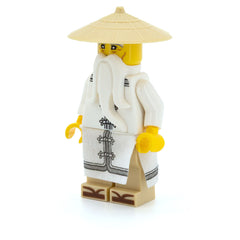 LEGO coltlnm04 - Master Wu, The LEGO Ninjago Movie (Minifigur ohne Stand und Zuebhör)