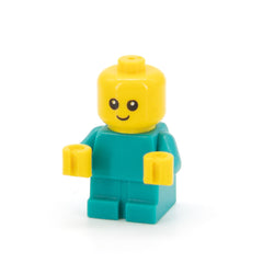LEGO cty1186 - Baby (Dark Turquoise Body with Yellow Hands)