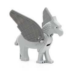 LEGO Tier Buckbeakc01-Light Bluish Gray