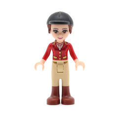 LEGO frnd158 - Friends Olivia (Tan Riding Pants, Red Jacket, Black Riding Helmet)