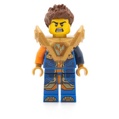 LEGO nex147 - Clay (Hair, Pearl Gold Armor)