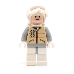 LEGO sw0252 - Hoth Rebel (Light Flesh Head, White Visor Snow Goggles)