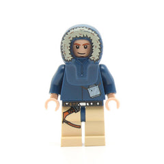 LEGO sw0253a - Han Solo, Light Nougat, Parka Hood, Tan Legs with Holster