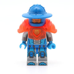 LEGO nex074 - Royal Soldier / Guard (Trans-Neon Orange Armor)
