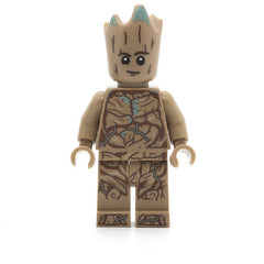 LEGO sh0836 - Groot, Teen Groot (Dark Tan with Neck Bracket)
