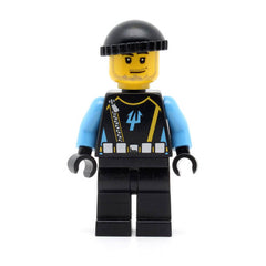 LEGO aqu019 - Aquaraider Diver 5 (Black Knit Cap)