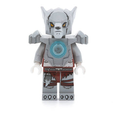 LEGO loc072 - Worriz (Flat Silver Heavy Armor)