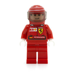 LEGO rac022s - F1 Ferrari (M. Schumacher with Helmet Torso Stickers)
