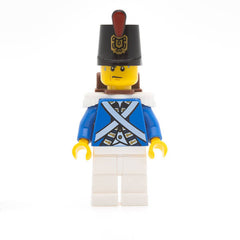 LEGO pi155 - Bluecoat Soldier 4 (Sweat Drops)