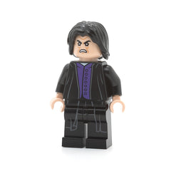 LEGO hp134a - Professor Severus Snape (Dark Purple Shirt, Black Robes, Printed Legs, Shirt Tail)